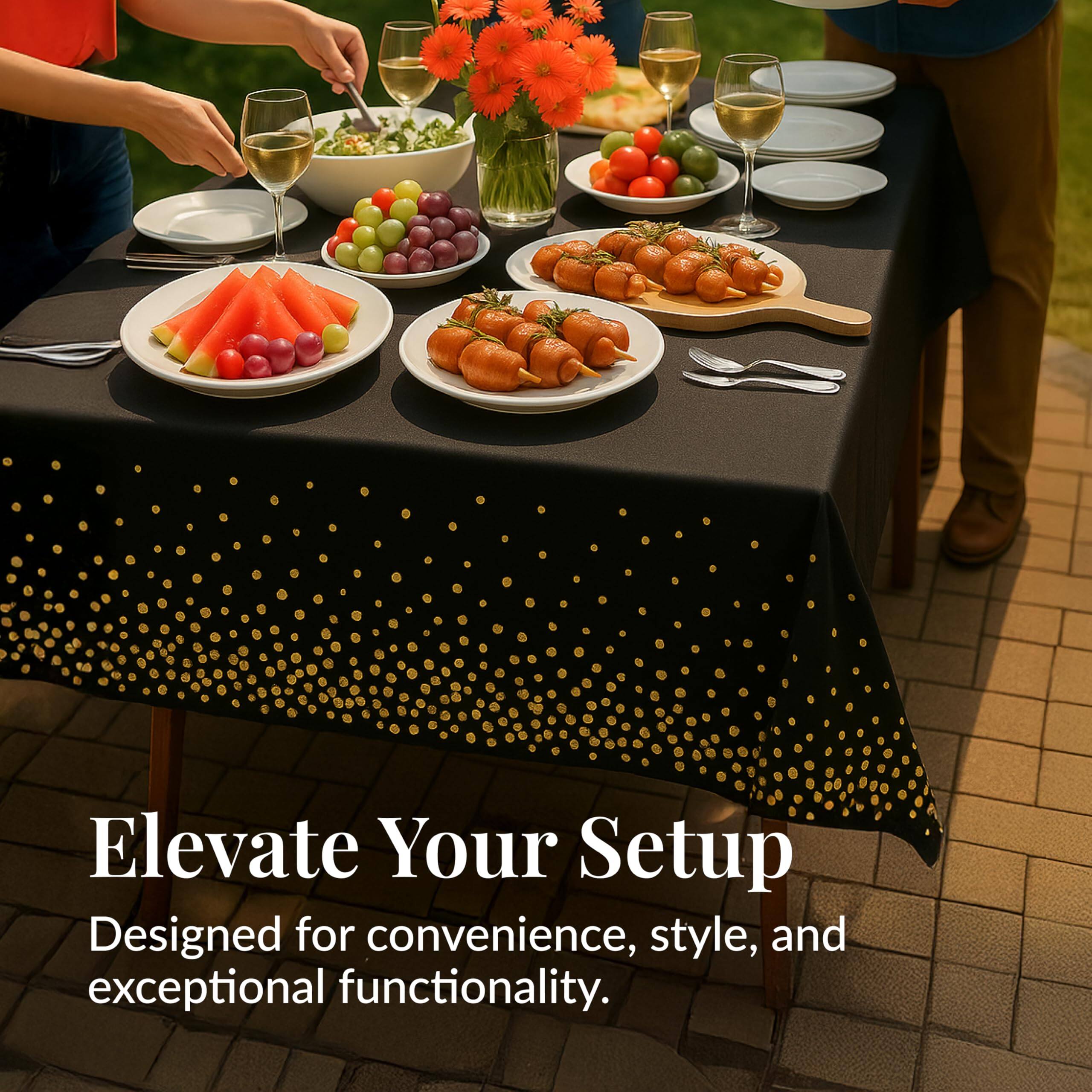 Dapper Styles And Table Cloth For Events Pack Of 4 54 X Disposable ...