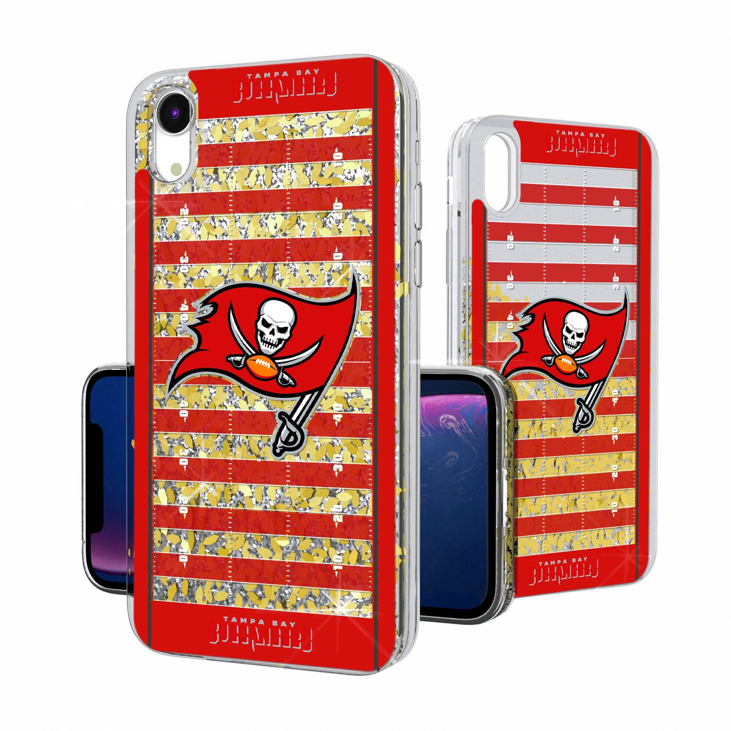 Keyscaper - NFL - Tampa Bay Buccaneers iPhone Field Design Glitter Case - 16 Pro - Multicolor price history on PriceWatchPro