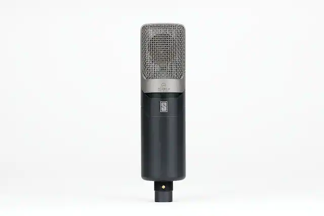 Front. Slate Digital - VMS ML-1A Large-Diaphragm Condenser Microphone.