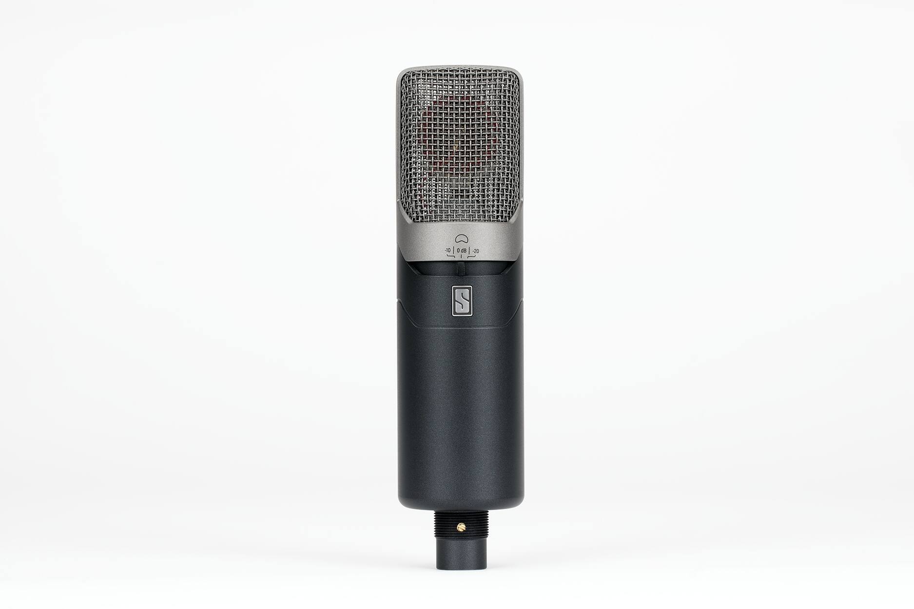 Front. Slate Digital - VMS ML-1A Large-Diaphragm Condenser Microphone.