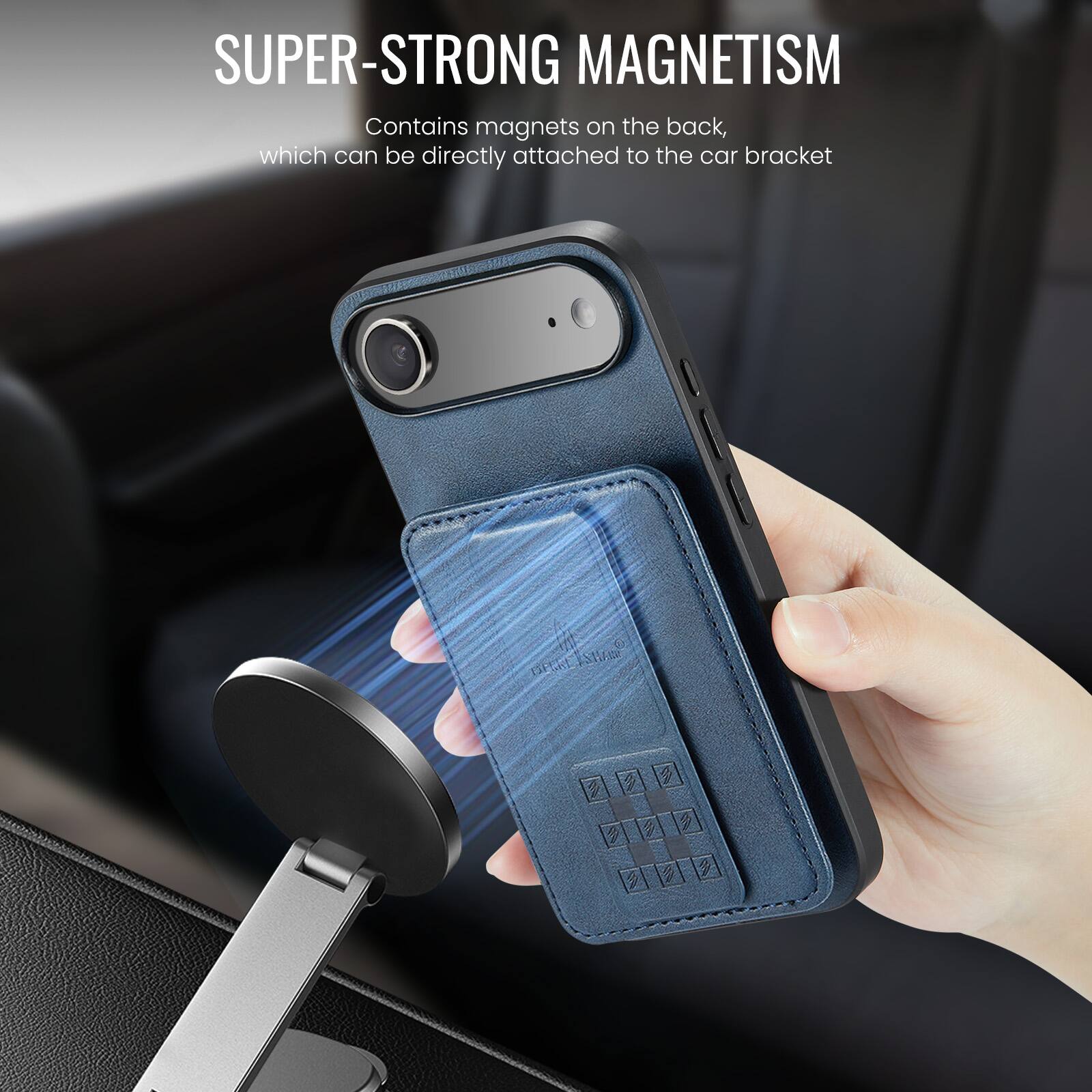 SUPER-STRONG MAGNETISM  
Contains magnets on the back, which can be directly attached to the car bracket  

DECREESIA DPERL  
Stir $2 $9