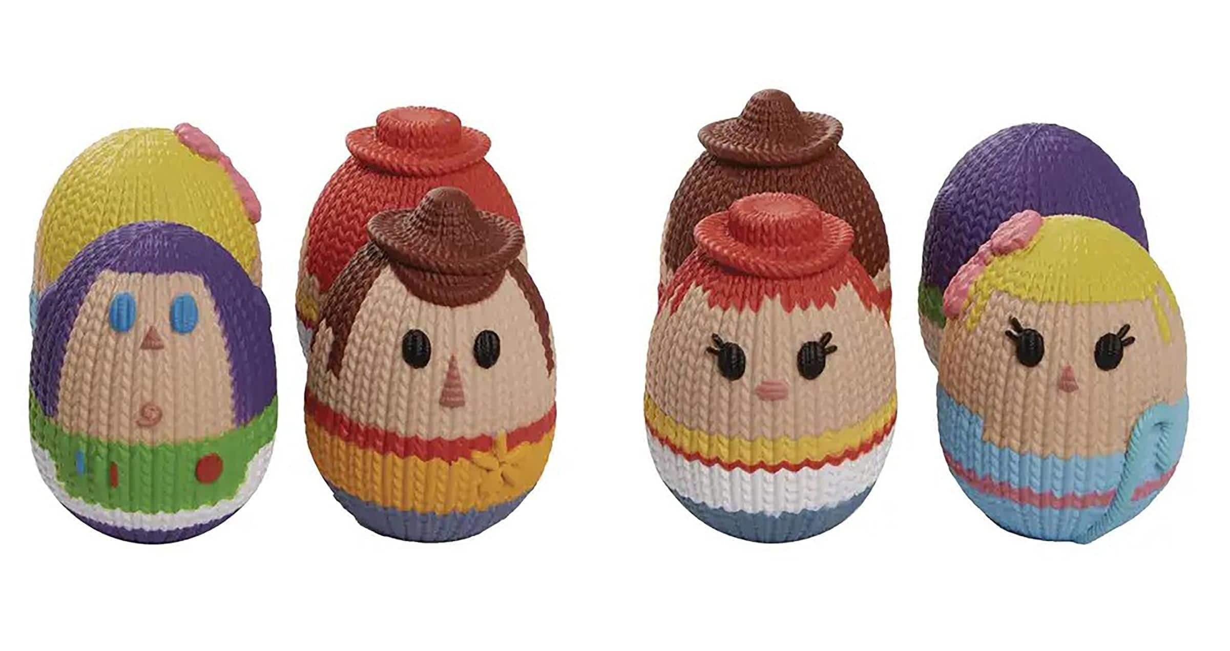 Disney - Toy Story Handmade by Robots Mini Vinyl Figure 4-Pack - Green