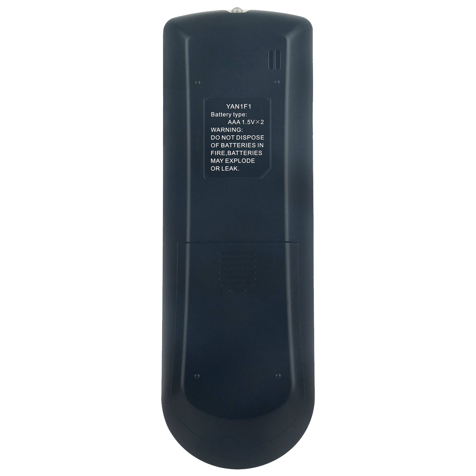 YAN1F1  
Battery type: AAA 1.5Vx2  
WARNING: DO NOT DISPOSE OF BATTERIES IN FIRE. BATTERIES MAY EXPLODE OR LEAK.