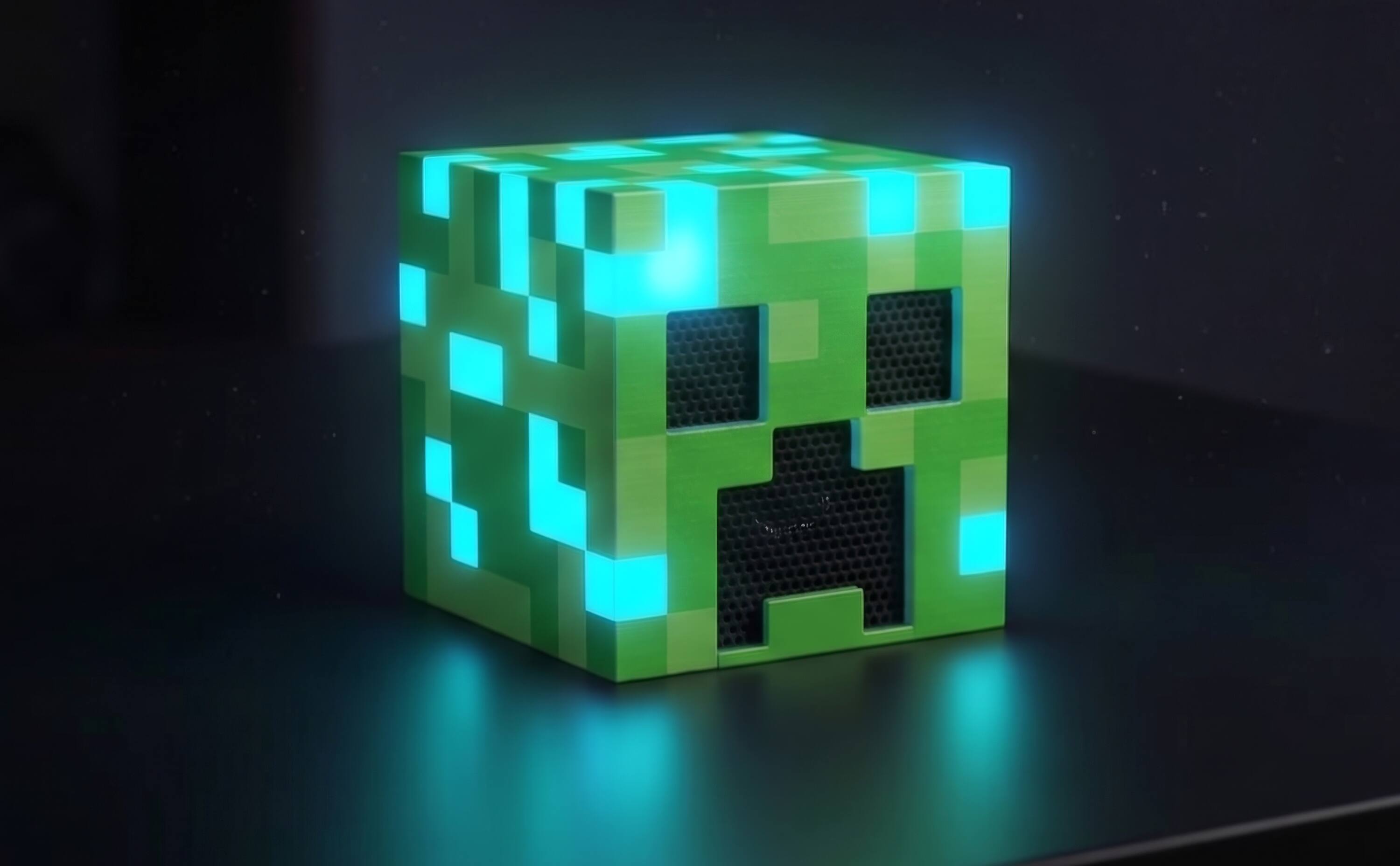Alt View 1. eKids - Minecraft Bluetooth Speaker, Portable Wireless Speaker.