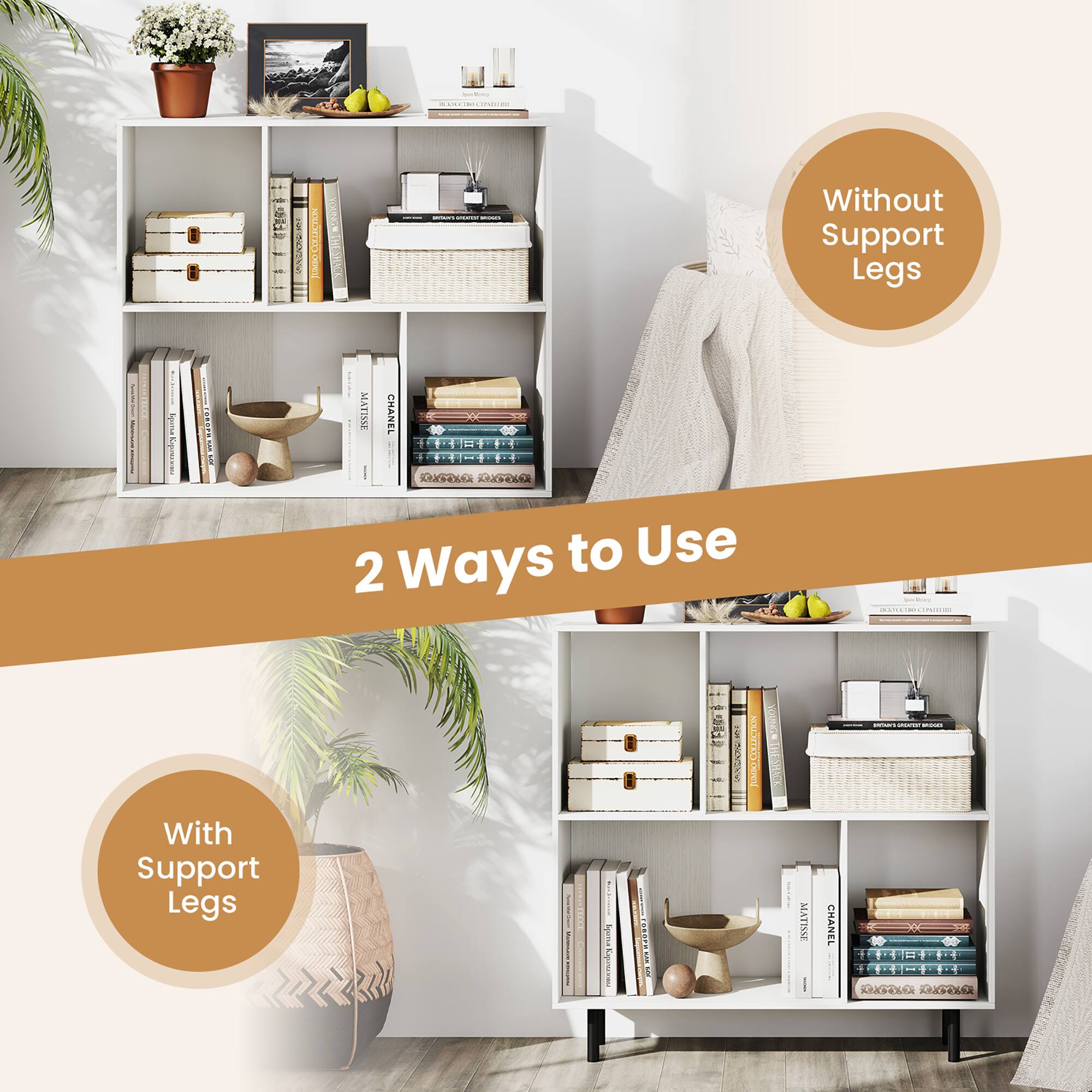 Without Support Legs

With Support Legs