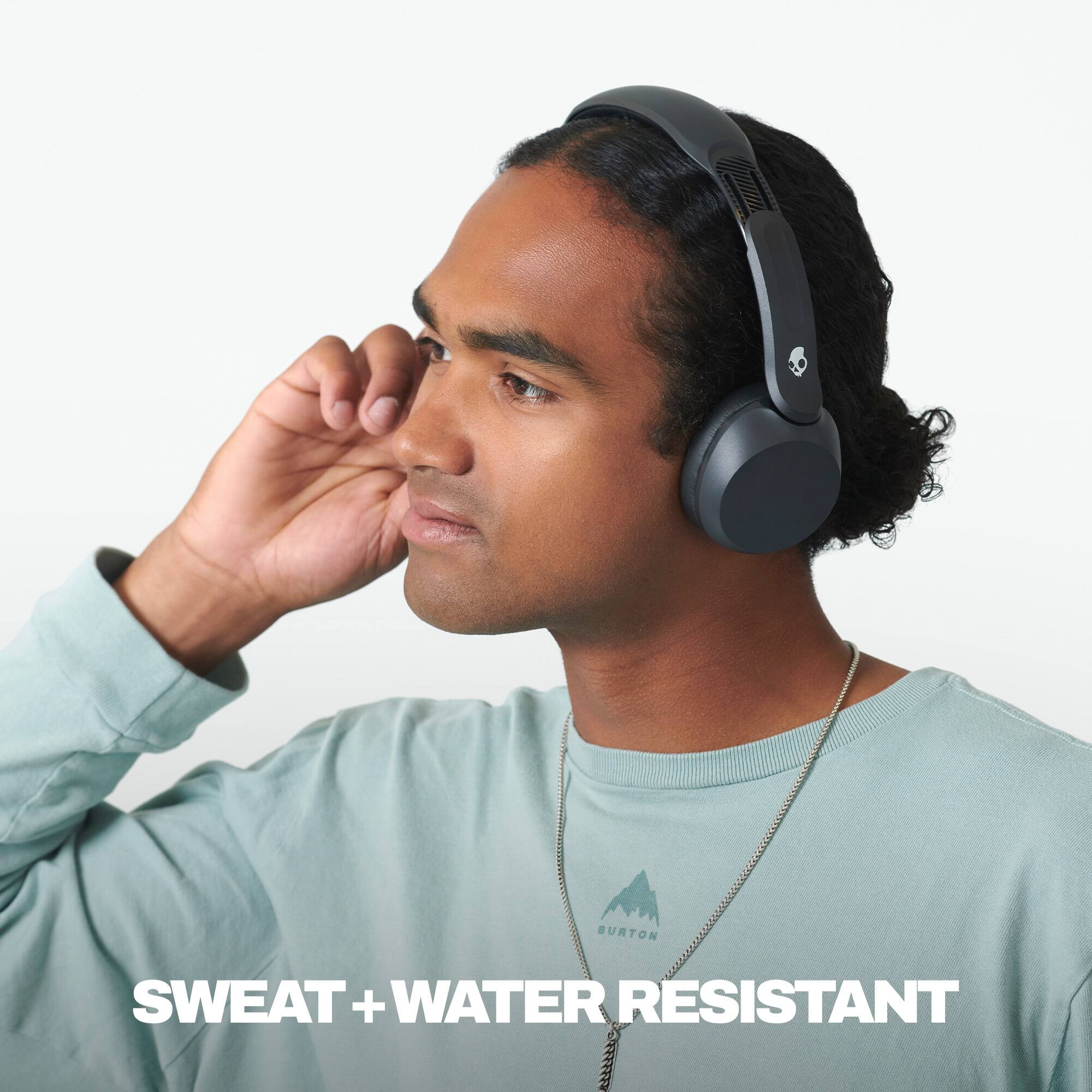 SWEAT + WATER RESISTANT