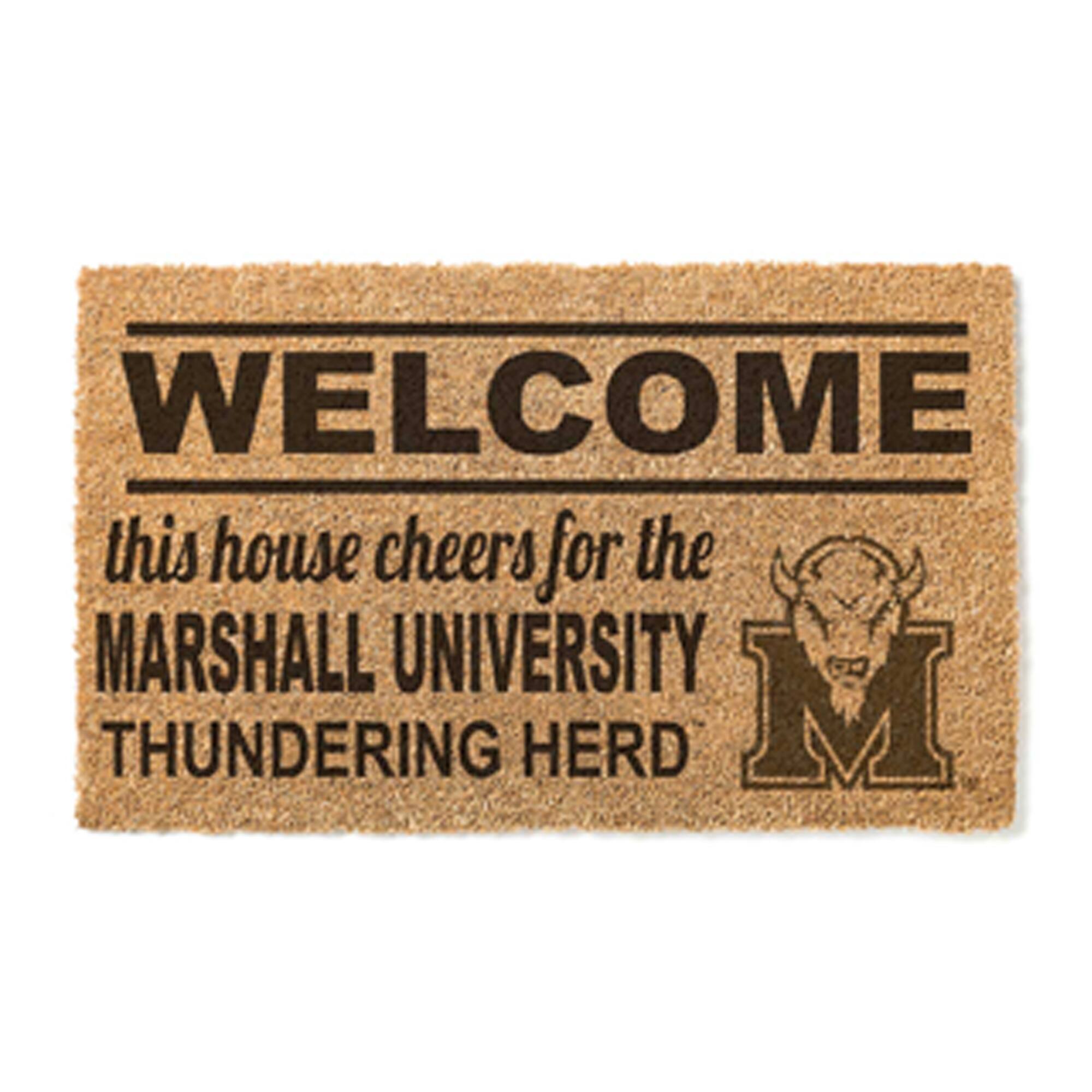 Marshall Thundering Herd 18" x 30" Welcome Doormat