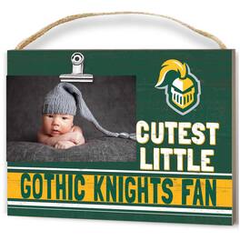 Jardine - New Jersey City Gothic Knights 8'' x 10'' Cutest Little Weathered Logo Clip Photo Frame - Green