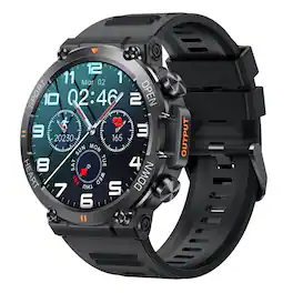 PRIMEPLUS - K56PRO Smart Watch with 1.39inch HD Screen 400mAh Battery and Bluetooth Calling - Black - (2025)
