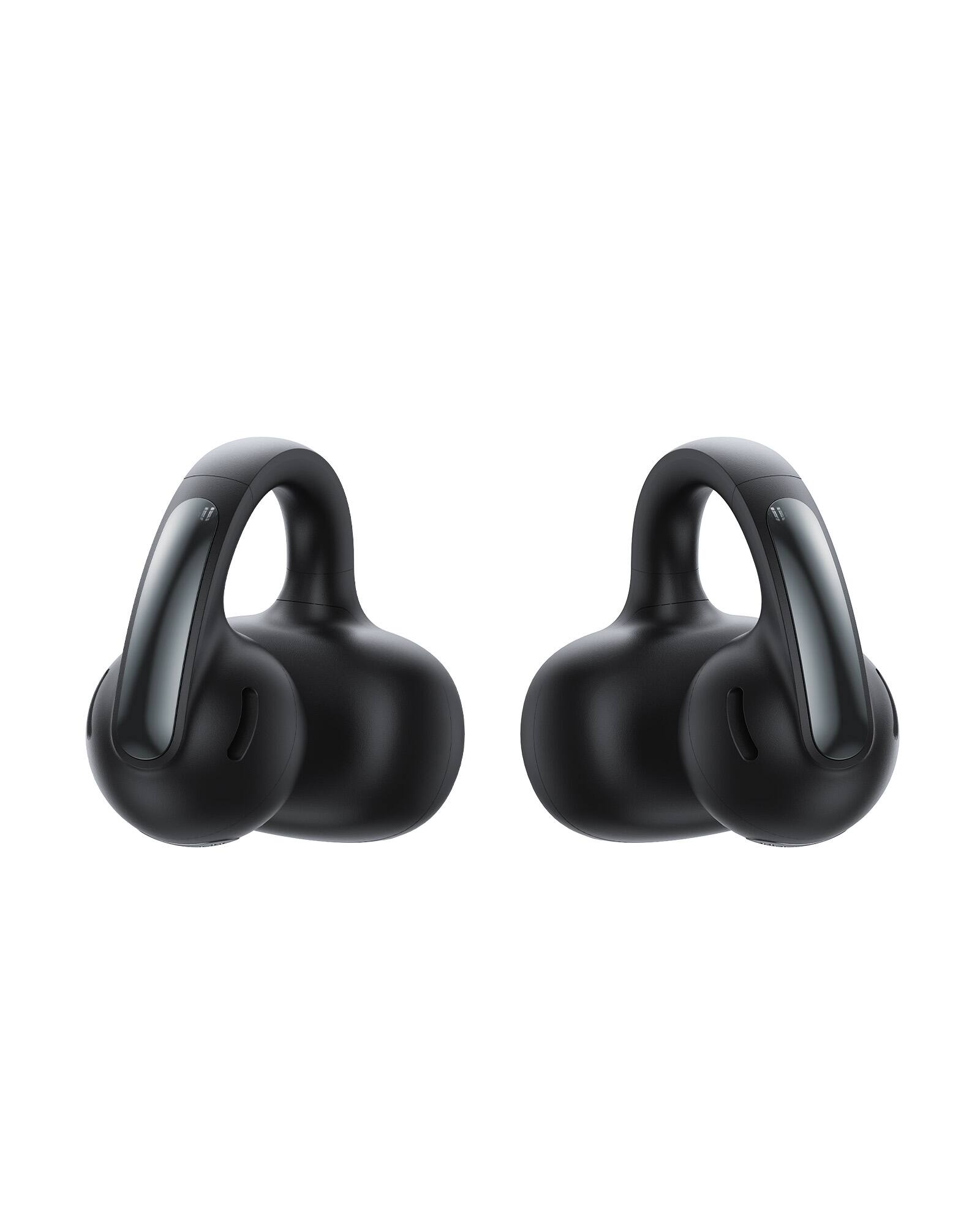 Left. Baseus - Baseus MC1 Open Ear True Wireless Sport Earbuds, Black.
