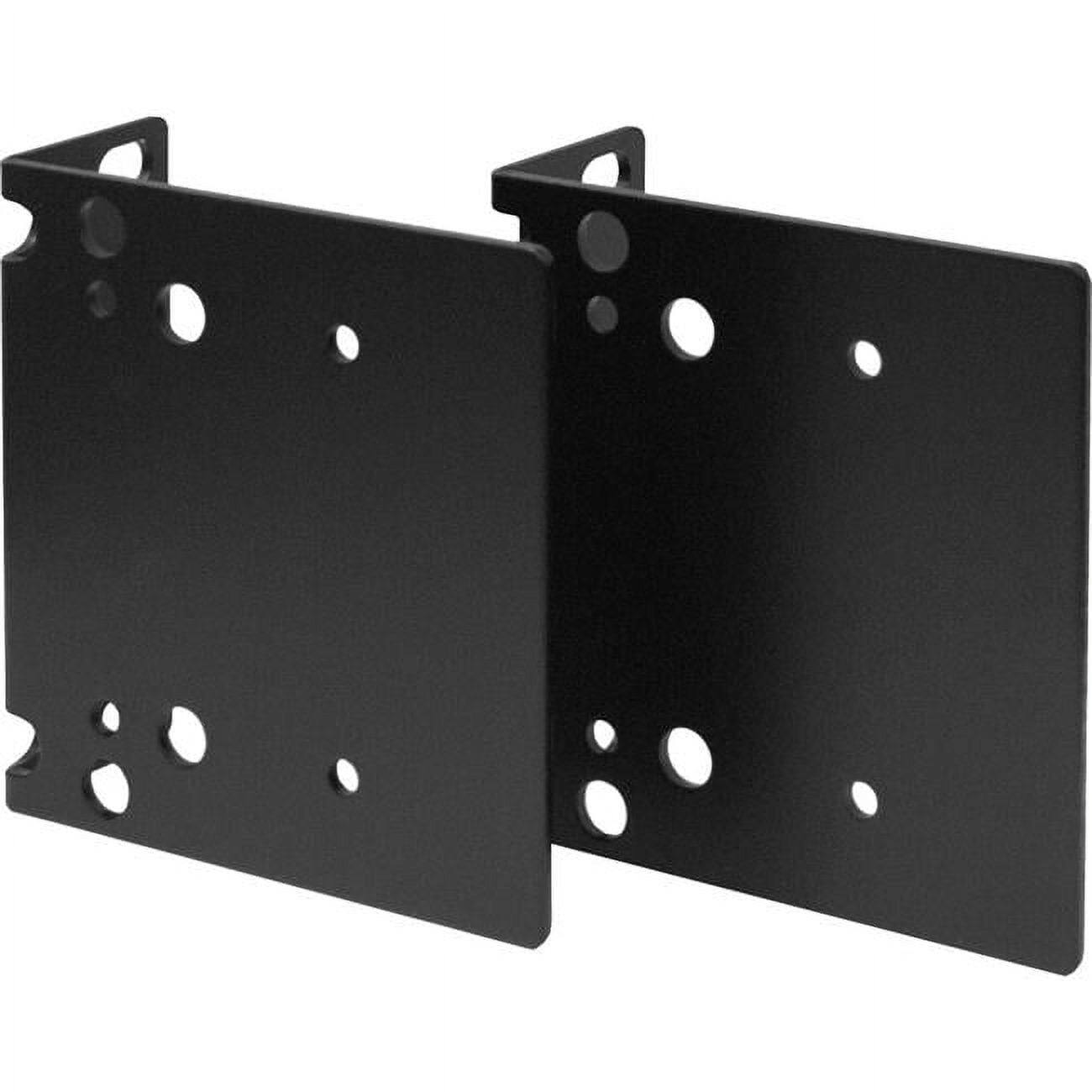 Front. Bogen - Platinum Series Rack Mount Kit - Black.