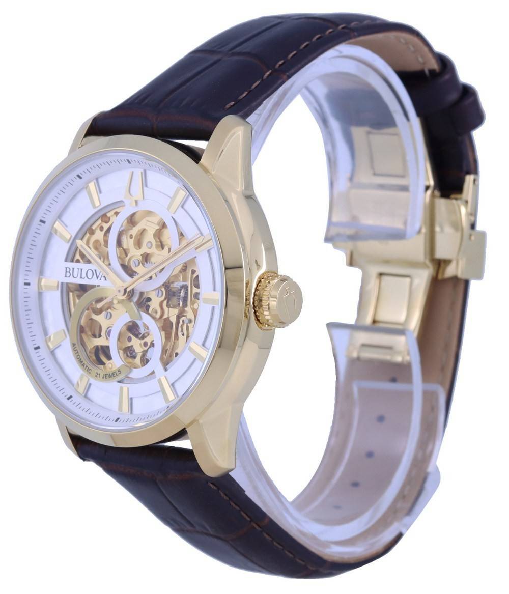 Bulova Classic Sutton Automatic 21 Jewels 97A138 Mens Watch