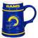 Front. Evergreen Enterprises - Los Angeles Rams 24oz. Ceramic Stein Cup with Gift Box - Multicolor.