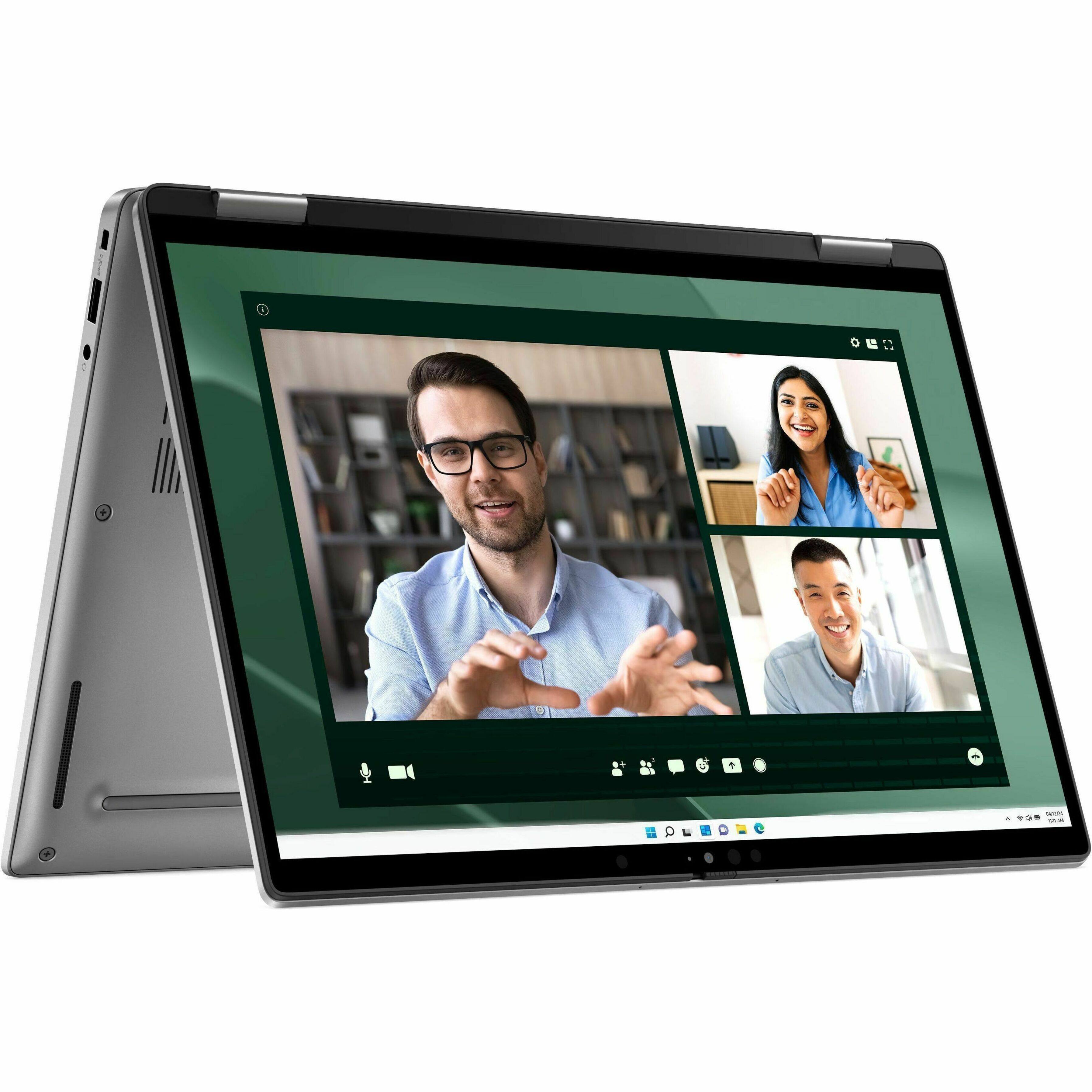 Alt View 25. Dell - Latitude 7000 13.3" Laptop - Intel Core Ultra 7 with 16GB Memory - 512 GB SSD - Titan Gray, Gray.