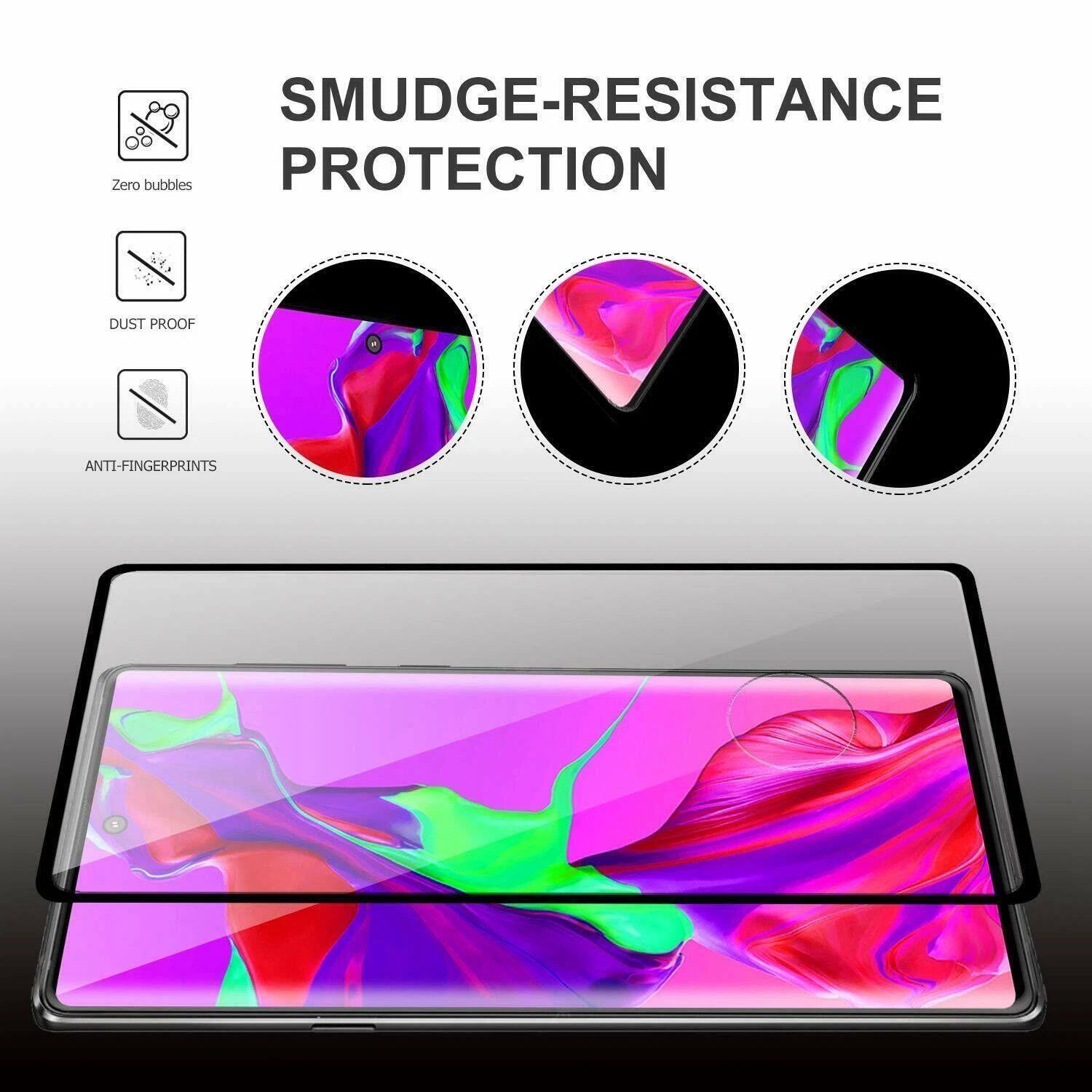 SMUDGE-RESISTANCE PROTECTION

- Zero bubbles
- DUST PROOF
- ANTI-FINGERPRINTS
