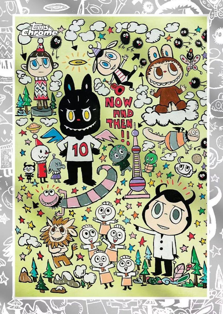 Topps Chrome  
Now and Then!!