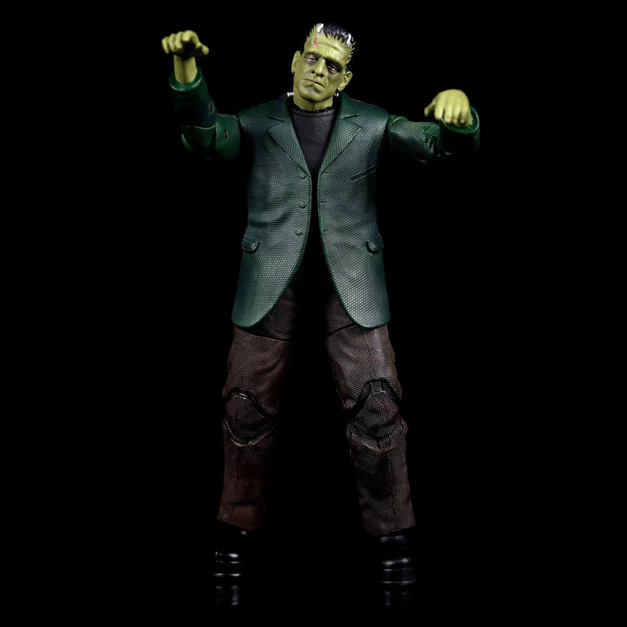 Alt View 10. Jada Toys - Universal Monsters 6 Inch Deluxe Collector Figure | Frankenstein - Black.