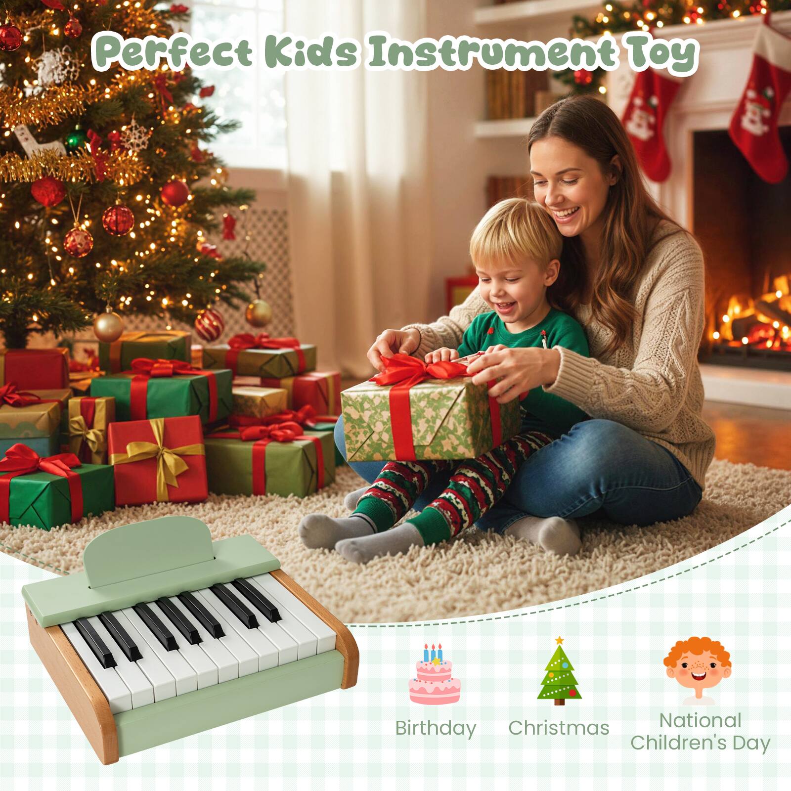 Perfect Kids Instrument Toy

Birthday
Christmas
National Children's Day