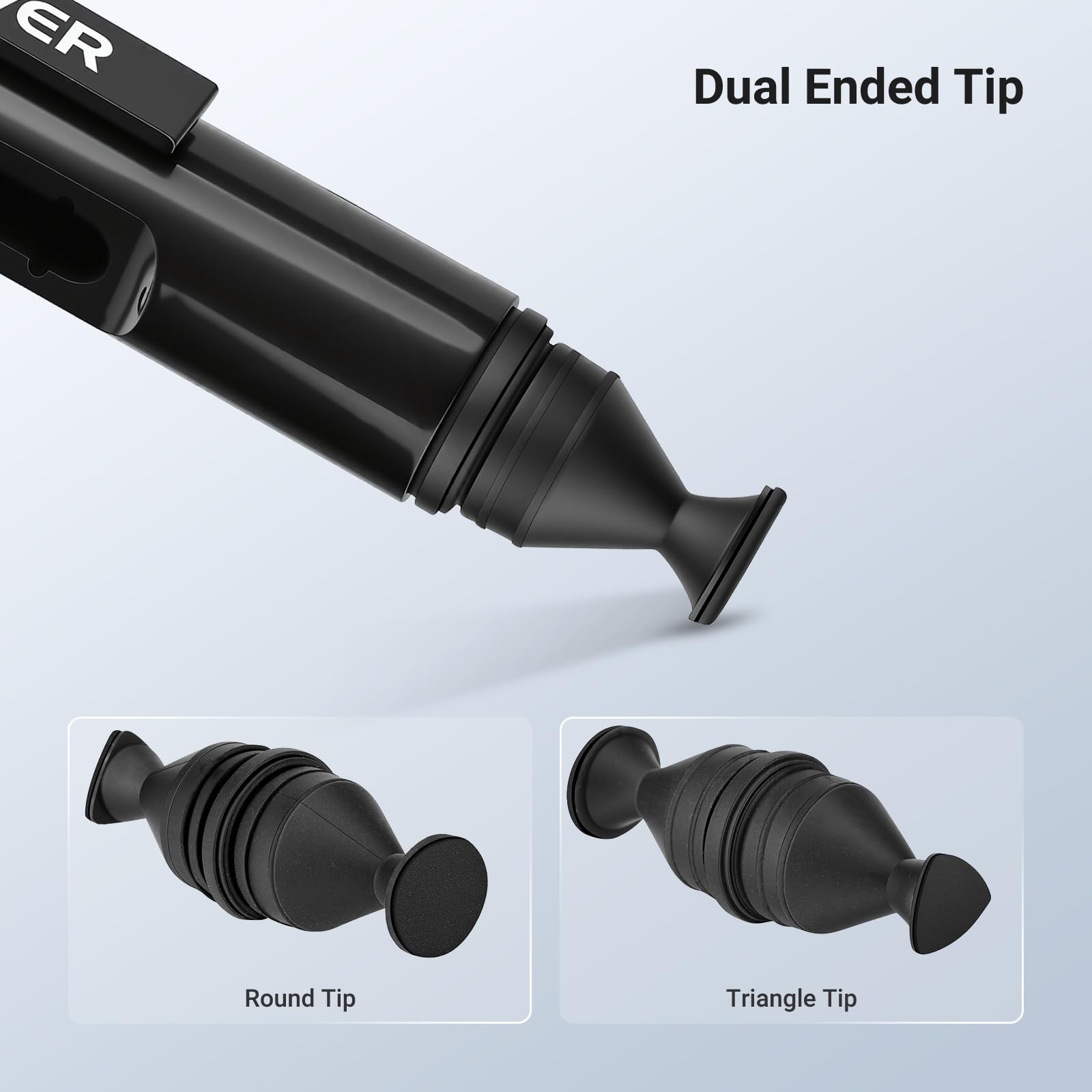 ER

Dual Ended Tip

Round Tip

Triangle Tip