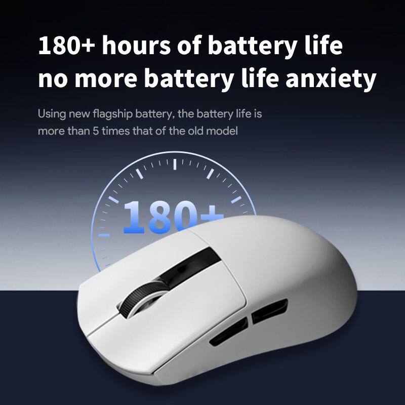 180+ hours of battery life  
no more battery life anxiety  

Using new flagship battery, the battery life is more than 5 times that of the old model