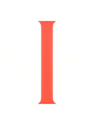 Front. Apple - Watch Solo Loop 41mm - Size 2 - Nectarine.