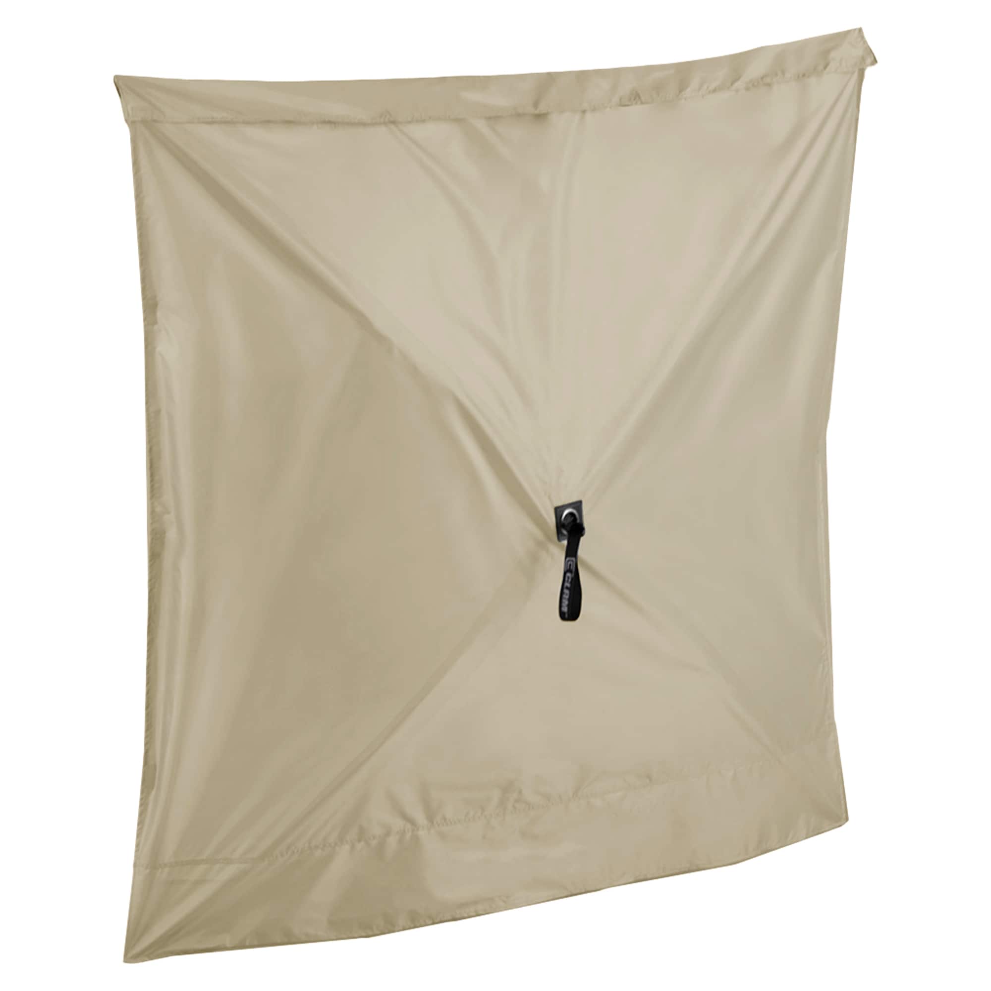 Front. Clam - Clam Quick-Set Screen Hub Tent Wind & Sun Panels, Accessory Only, Tan (3 Pack) - Tan.