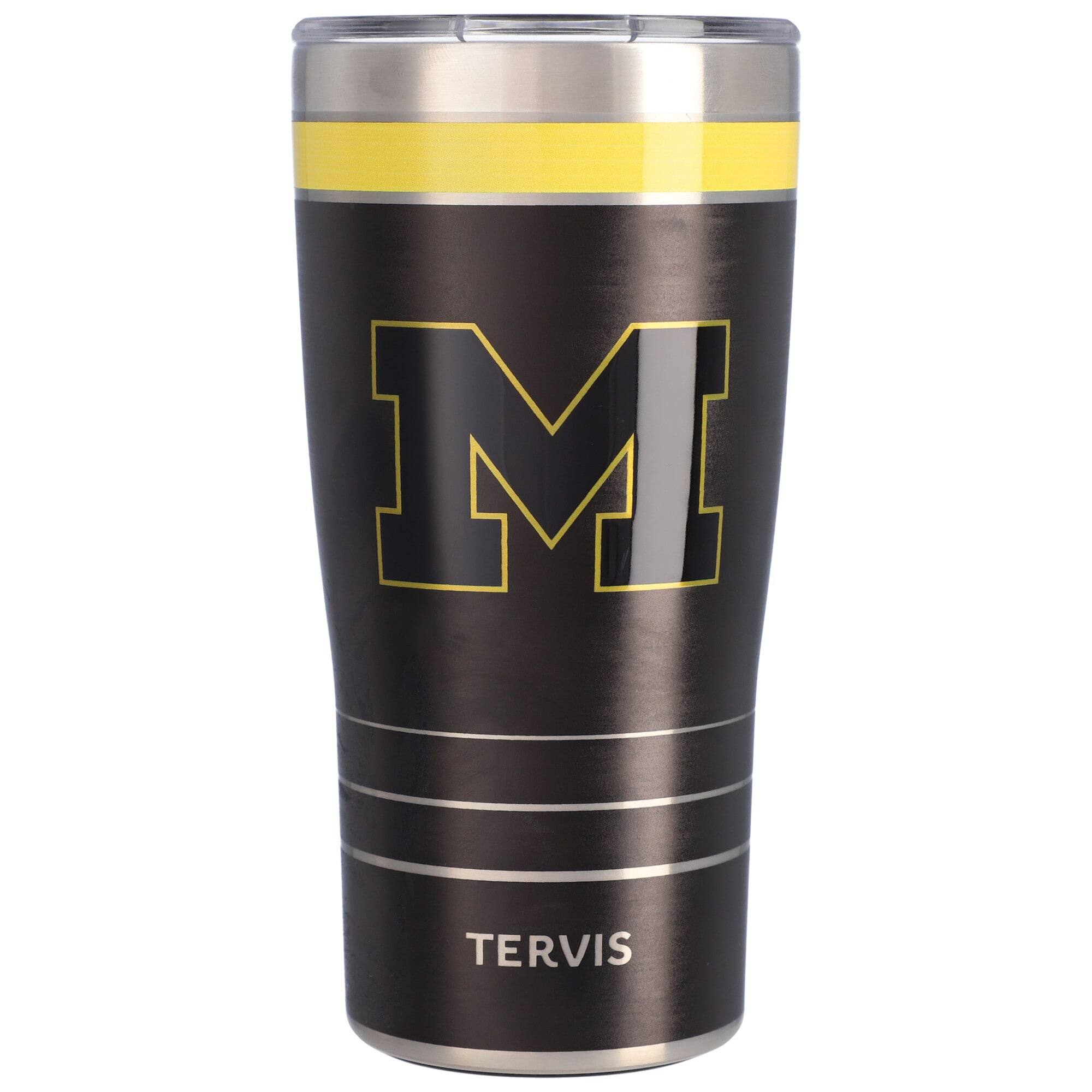 Front. Tervis - Michigan Wolverines 20oz. Night Game Tumbler - Multicolor.