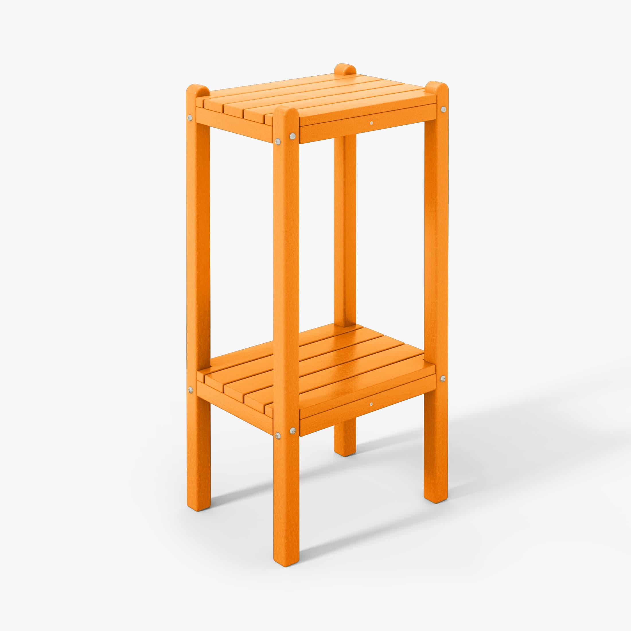 "WestinTrends - Malibu 36"" Outdoor Adirondack HDPE 2-Tier Patio Side Table - Orange" price history on PriceWatchPro
