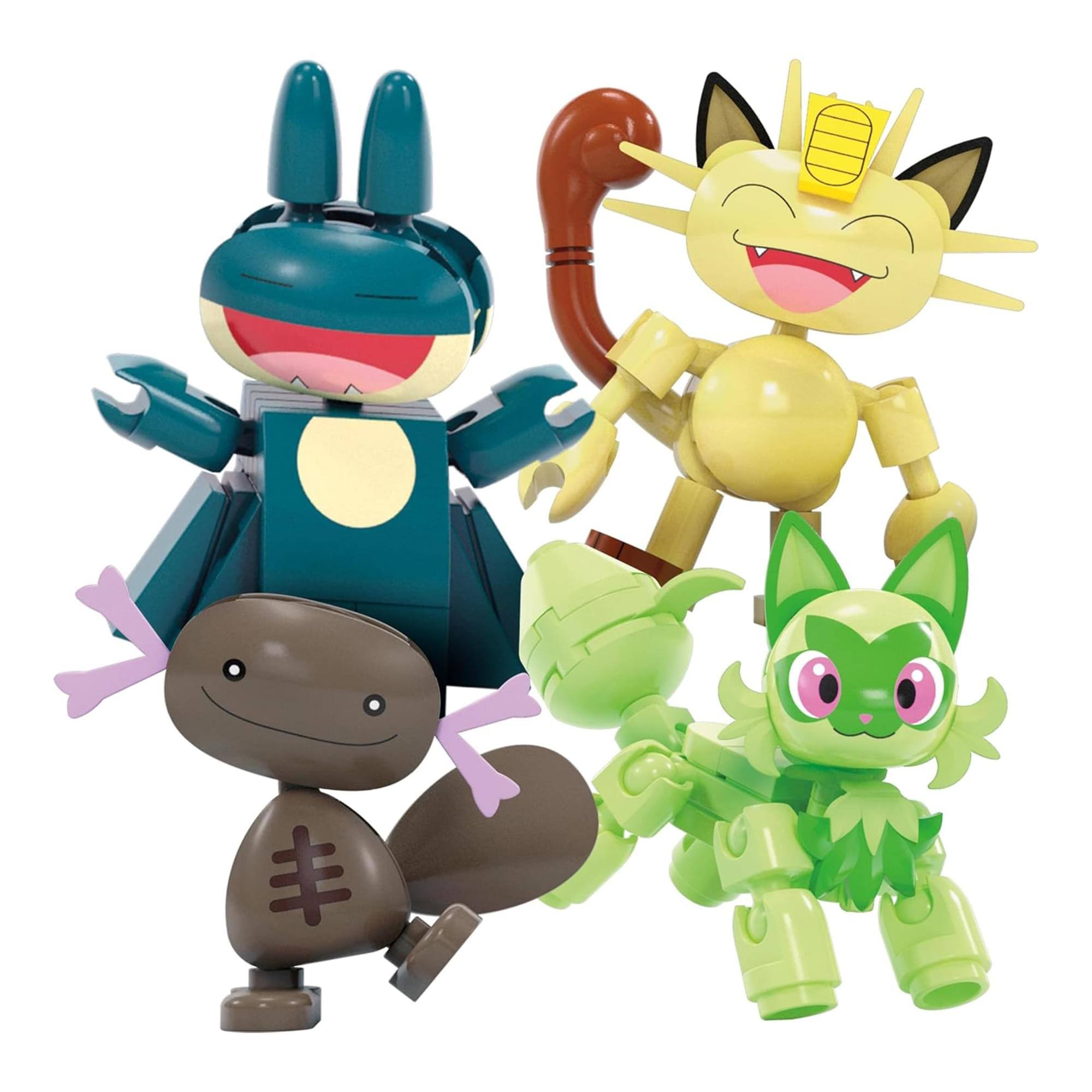 Alt View 4. MEGA - MEGA Pokémon Ferris Wheel Fun Building Toy Kit, with 4 Action Figures (393 Pieces) for Kids - Multi-Colored.