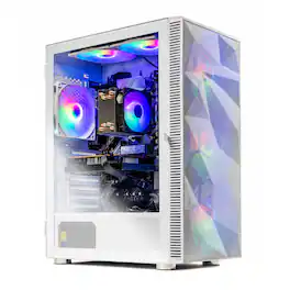 Skytech Gaming - Skytech STORM - AMD Ryzen 7 5700, 5060 Ti 8G, 32GB 3200 MHz DDR4 SDRAM, 650W GOLD PSU - White
