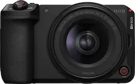 Canon - EOS R6 V 7K Video Mirroless Camera with RF20-50mm F4 L IS USM Lens - Black