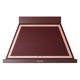 ILVE - 40 inches - Externally Vented - Wall Range Hood - Burgundy