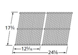 Music City Metals - MCM585S1822S grid, ss wire, 17.75 x 24.625; Master Fo