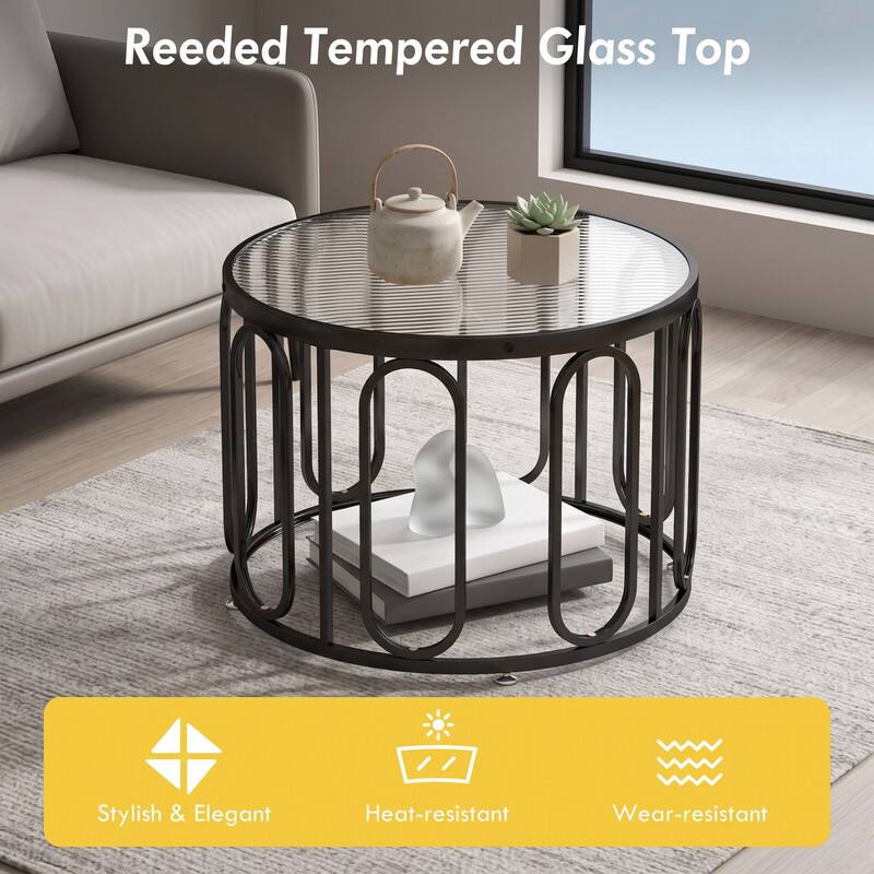 Reeded Tempered Glass Top

Stylish & Elegant
Heat-resistant
Wear-resistant