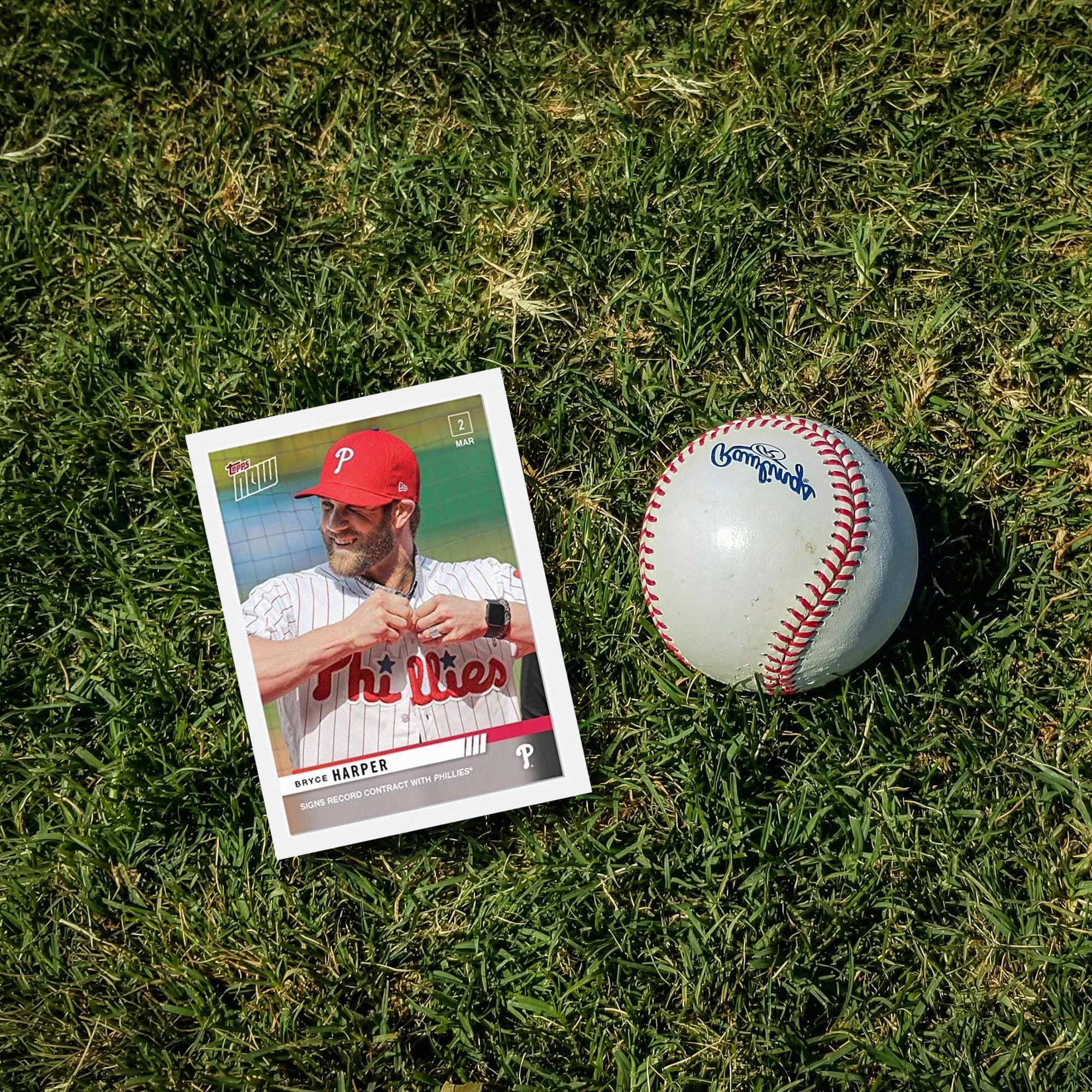 Bryce Harper  
Phillies  
Signs Record Contract with Phillies