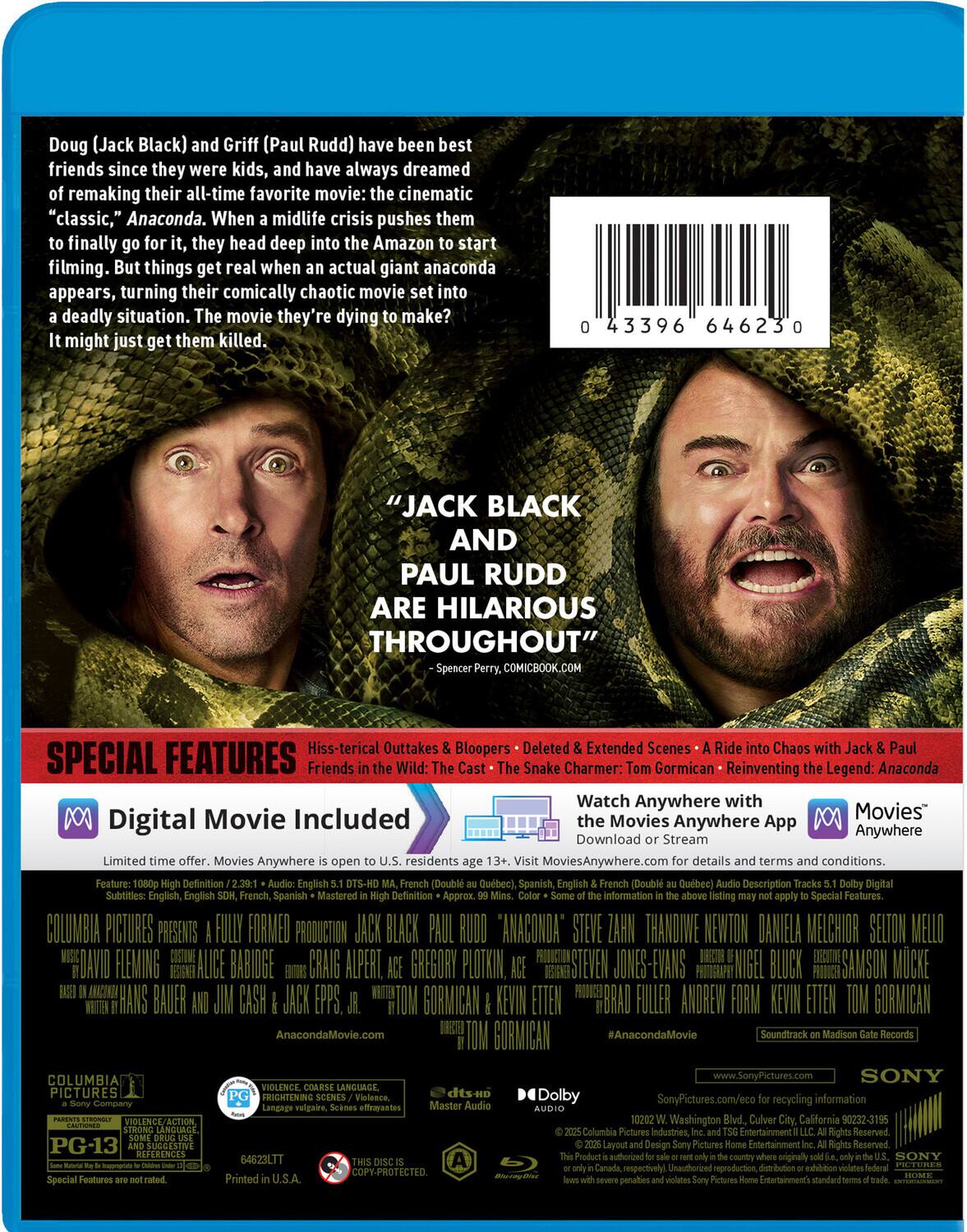 Alt View 1. Anaconda   - BLU-RAY.