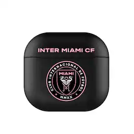 Keyscaper - Inter Miami CF Inter Miami CF Insignia AirPods 4th Generation Case Cover - No Size - Black