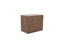 VA513622WA - Alera Valencia Series Two-Drawer Lateral File, 34w x 22 3/4d x 29 1/2h, Walnut