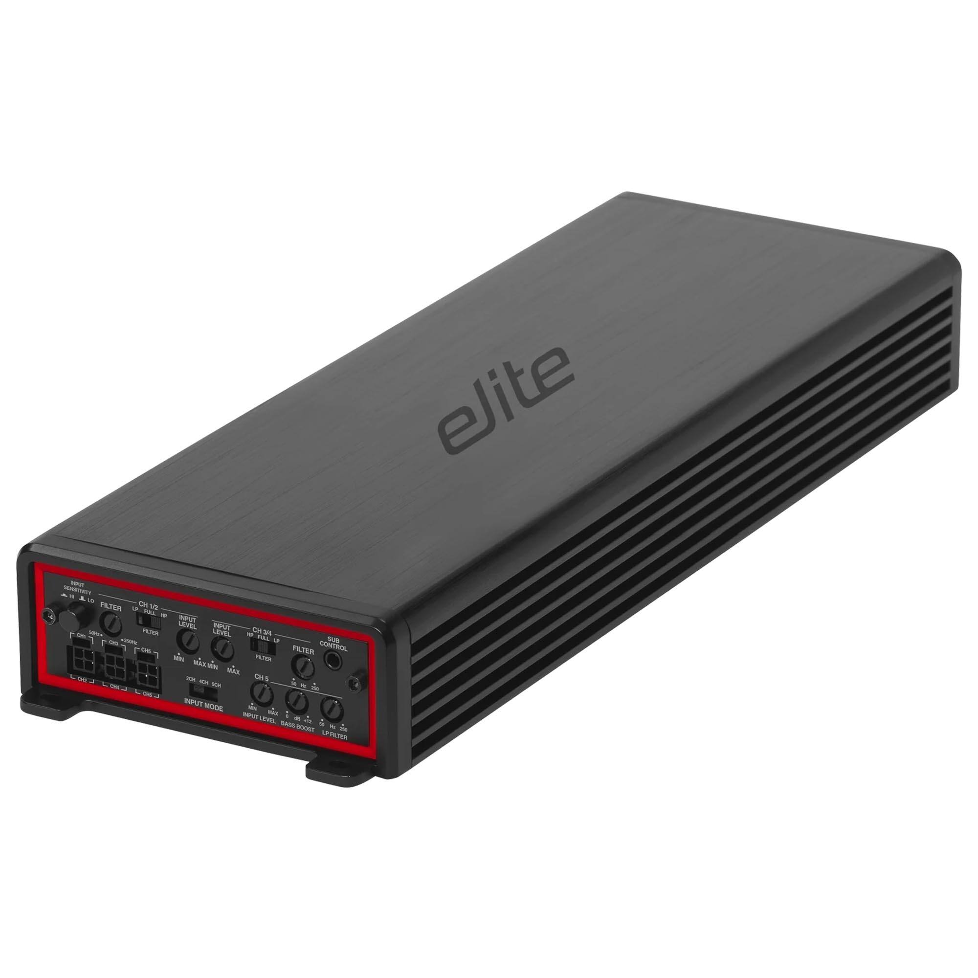 elite - CH 1/2 - FILTER - CH 3/4 - FILTER - CH 5 - FILTER - INPUT MODE - LEVEL - CH 1/2 - LEVEL - CH 3/4 - LEVEL - CH 5 - LEVEL - MAX - MIN - SURROUND CONTROL - FLTER 7 - FS/EN - BT MODE - HPLEE - + 4 SEC - UPTETEN
