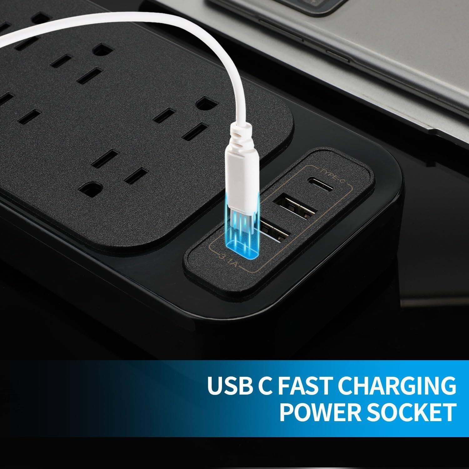 USB C FAST CHARGING POWER SOCKET