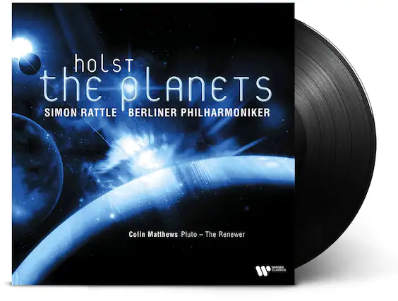 holst the planets
SIMON RATTLE BERLINER PHILHARMONIKER
Colin Matthews Pluto - The Renewer
WARNER CLASSICS