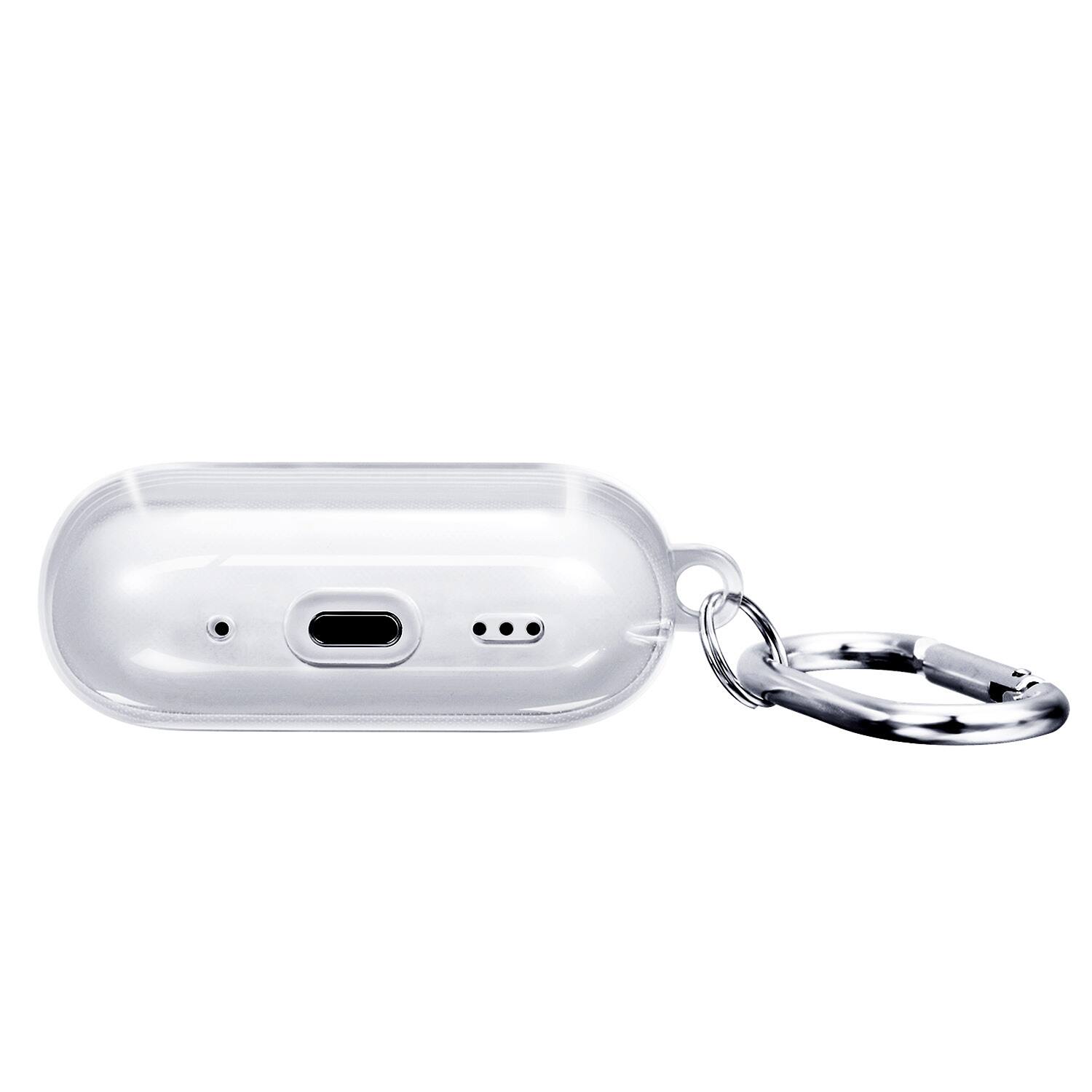 Alt View 2. Vena - For Apple Airpods Pro 2 Case Cover with Magsafe, TPU Airpods Pro 2 Case 2nd Generation Wireless Charging Clear - Clear.