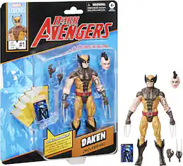 Hasbro - Collectibles - Dark Avengers - Marvel Legends - Daken (Wolverine) Action Figure - COLLECTIBLES - Multicolor