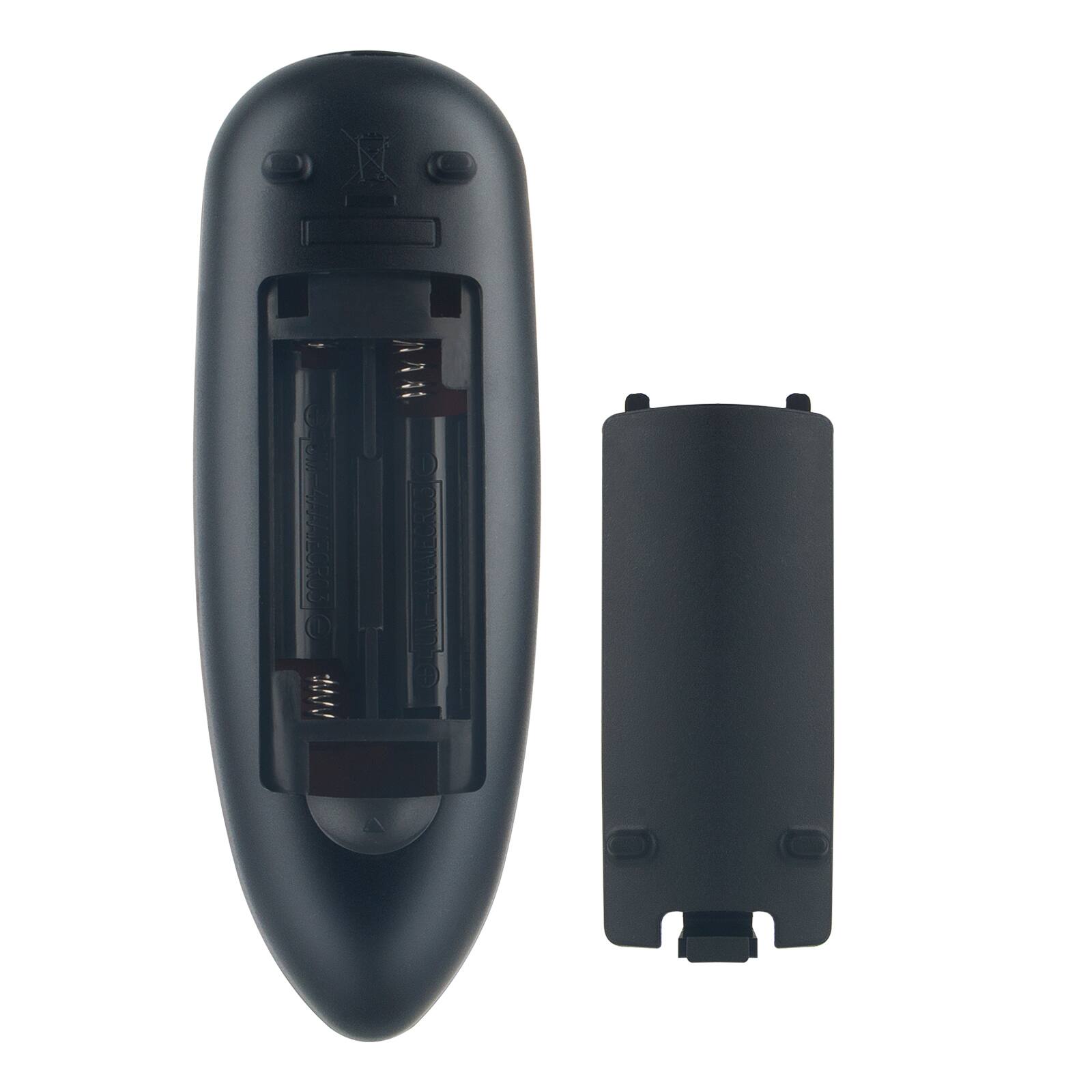 Back. VINABTY - New AK59-00156A Replaced Remote Fits for Samsung DVD Player DVD-E350 DVD-E370 DVD-E365 DVD-E360 DVD-E360K DVD-E360/XU - Black.