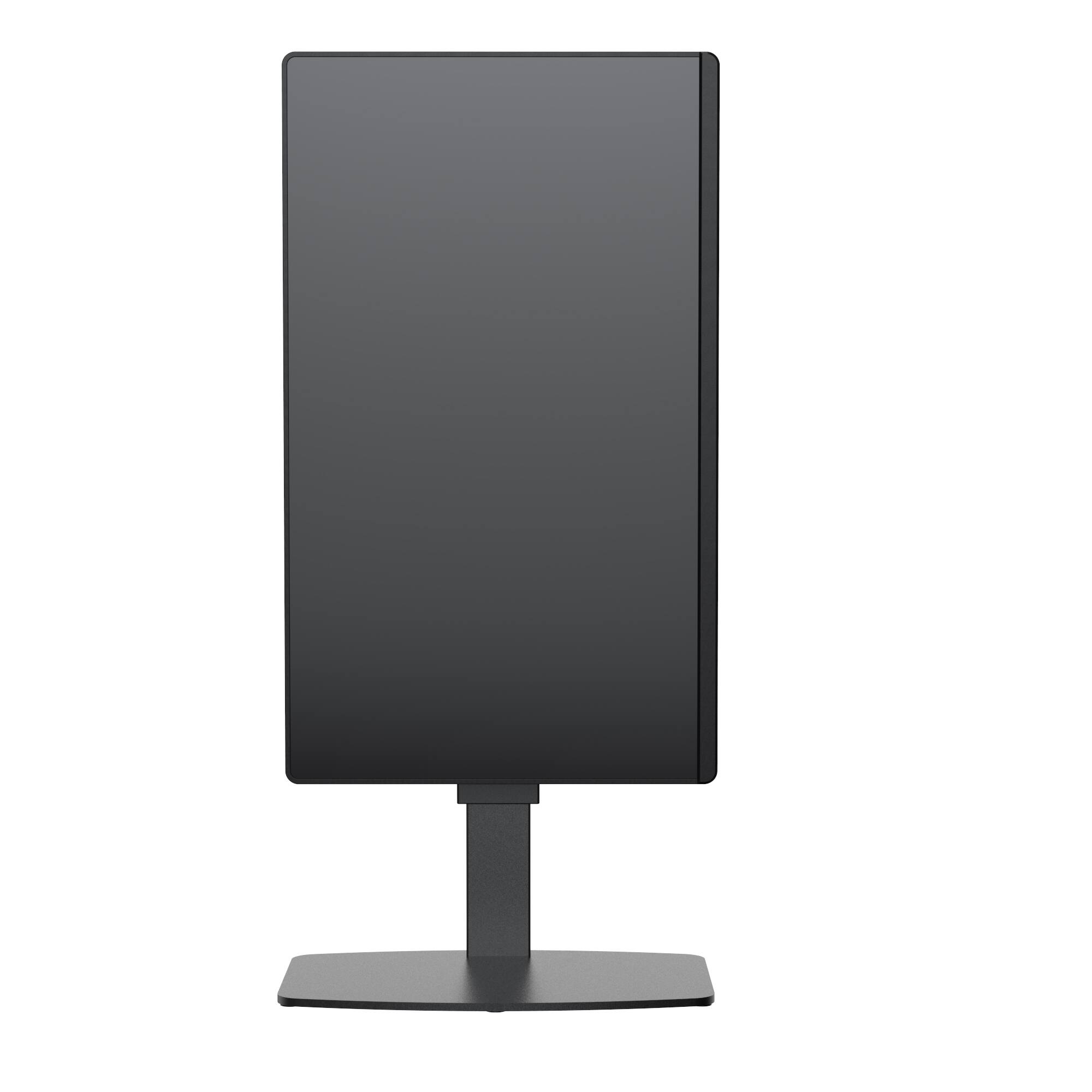 Angle. Kanto - Universal Height Adjustable Desktop Monitor Stand for 17" - 32" Monitors - Black.