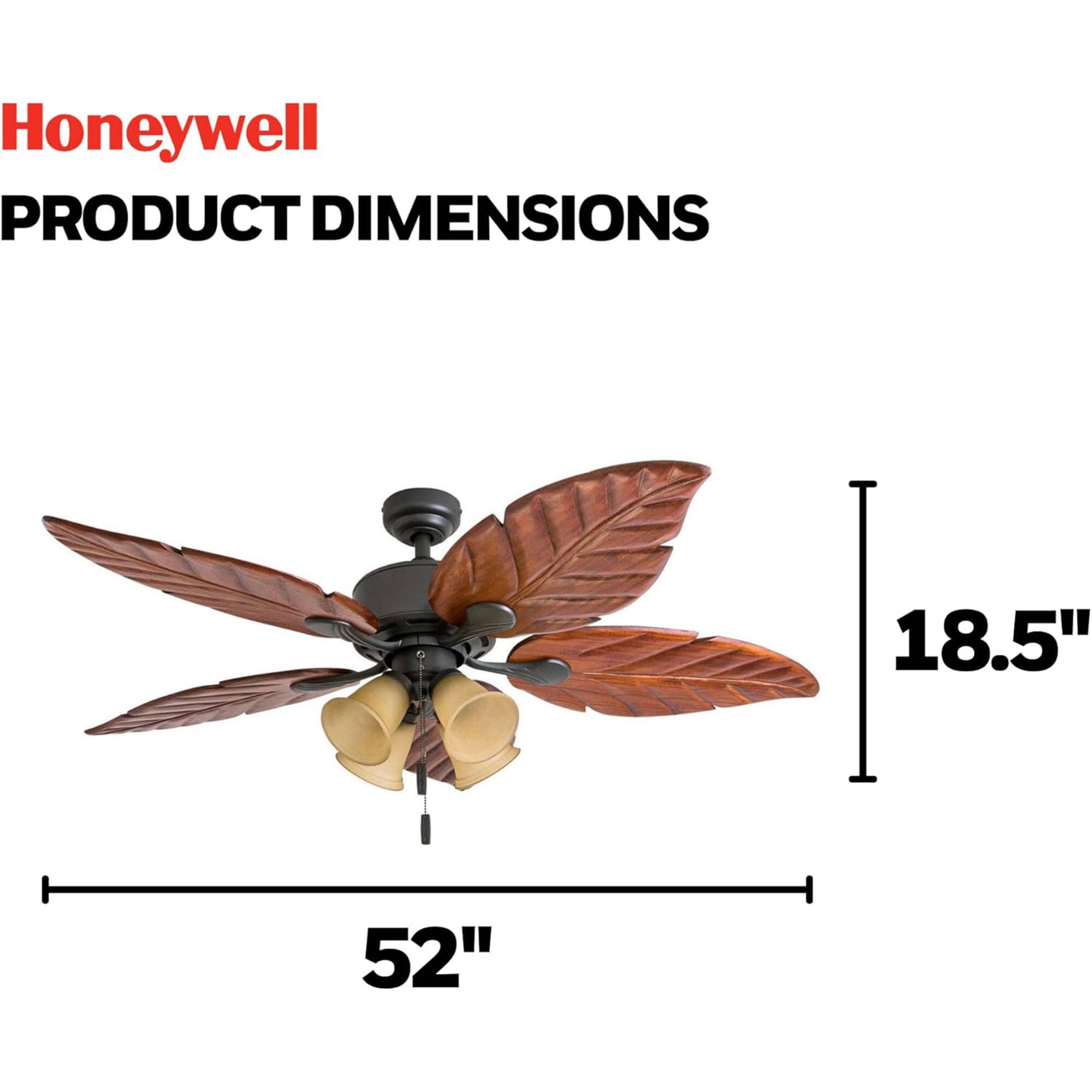 Honeywell  
PRODUCT DIMENSIONS  
18.5" x 52"