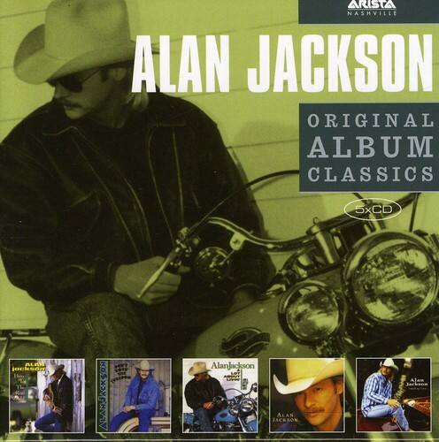 ARISTA NASHVILLE  
ALAN JACKSON  
ORIGINAL ALBUM CLASSICS  
5xCD  

Alan Jackson  
Alan Jackson  
Alan Jackson  
Alan Jackson  
Alan Jackson