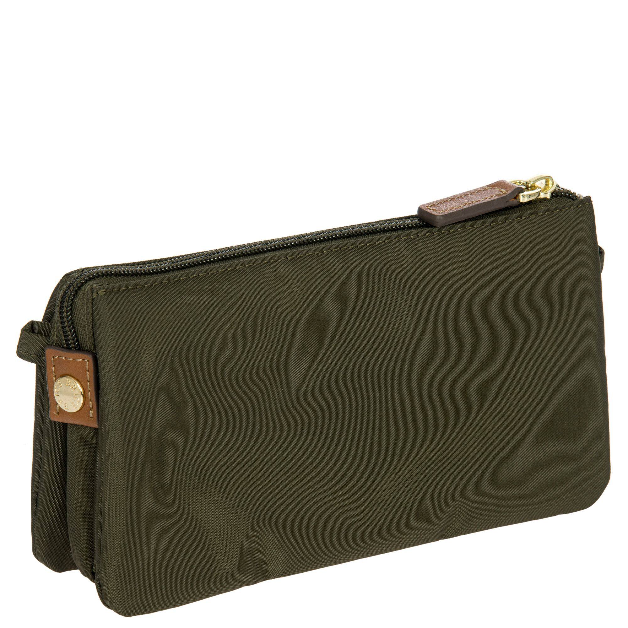 Left. Bric's - X-travel Pouch - Olive.