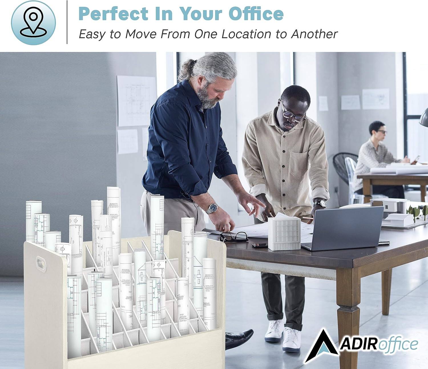 Perfect In Your Office
Easy to Move From One Location to Another
ADIRoffice