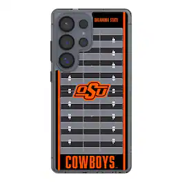 Keyscaper - NCAA - Oklahoma State Cowboys Field Galaxy Clear Case - S23 - Multicolor